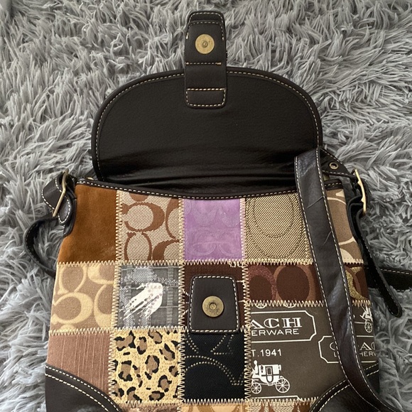 Coach patchwork purse - Picture 5 of 8